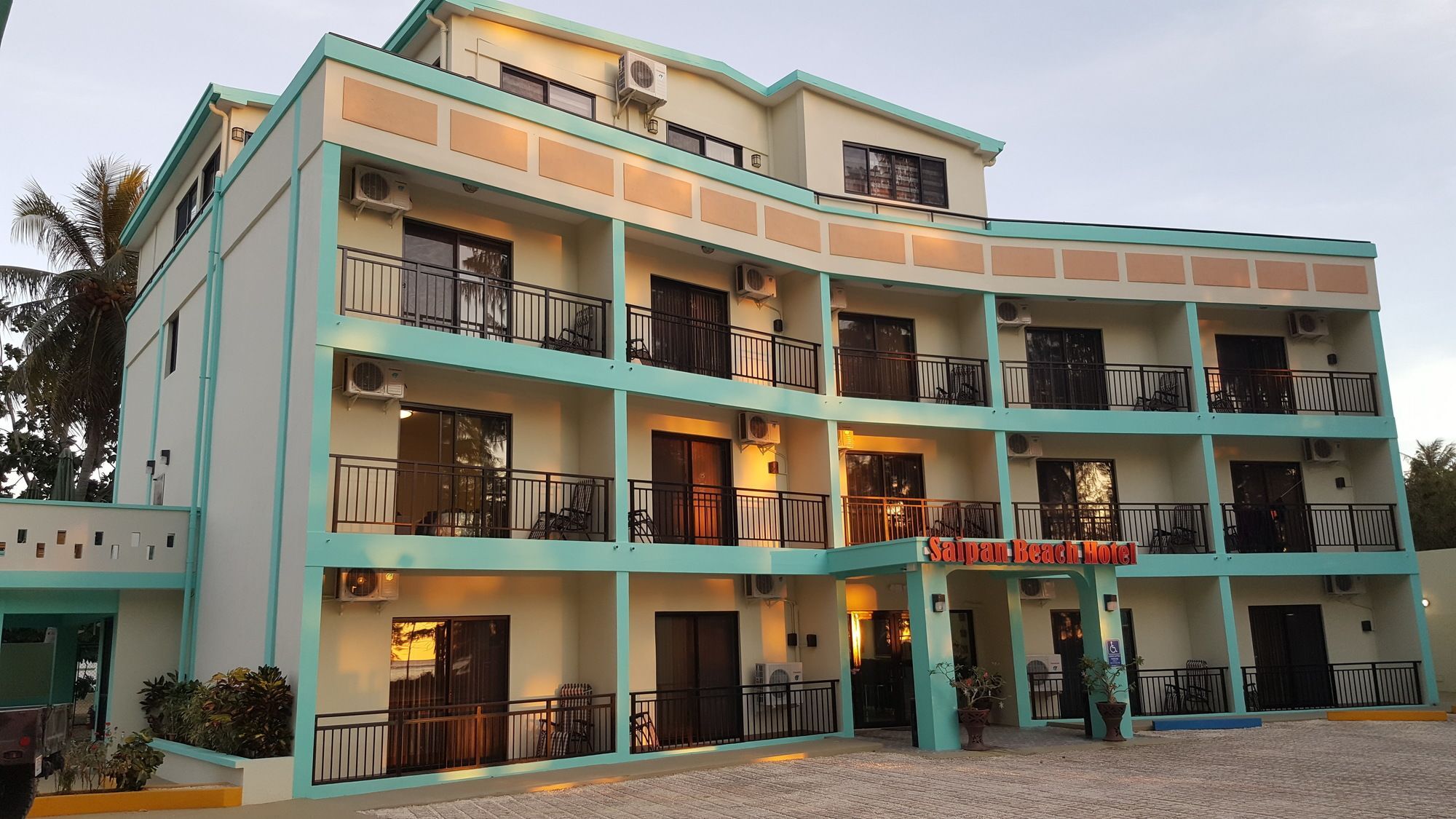 Saipan Beach Hotel Zewnętrze zdjęcie
